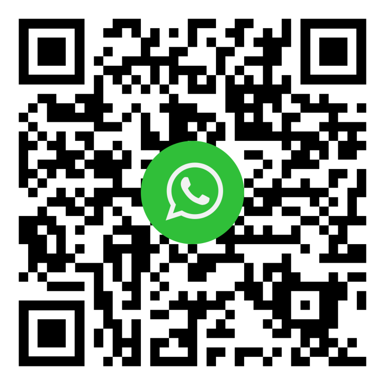 QR-Code für direkten WhatsApp Kontakt zu Alessandra Beauty in Dasing für Terminvereinbarungen und Anfragen